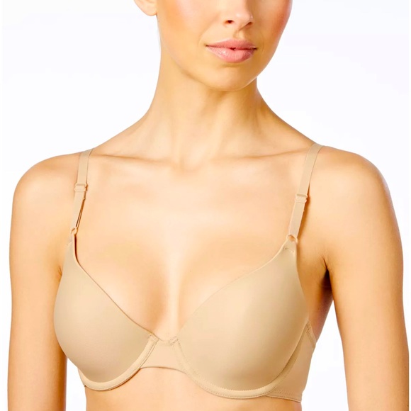Maidenform Size 38C ~Fab Fit T-Shirt Shaping Underwire Bra ~Nude Tan ~ - Picture 1 of 9